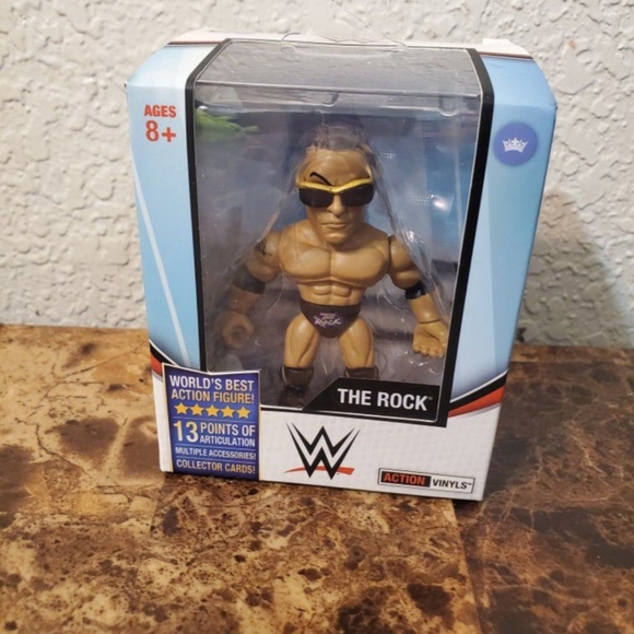 Loyal Subjects Action Figure 2020 WWE Dwayne Johnson The Rock With Sunglasses - Picture 1 of 1